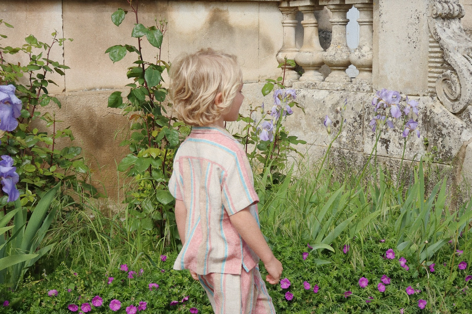 Konges Sløjd A/S WOVEN SHORT SLEEVE SHIRTS stan stripe