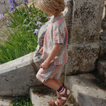 Konges Sløjd A/S WOVEN SHORT SLEEVE SHIRTS stan stripe