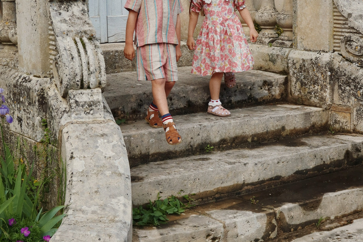 Konges Sløjd A/S WOVEN SHORT SLEEVE SHIRTS stan stripe