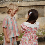 Konges Sløjd A/S WOVEN SHORT SLEEVE SHIRTS stan stripe