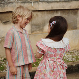 Konges Sløjd A/S WOVEN SHORT SLEEVE SHIRTS stan stripe