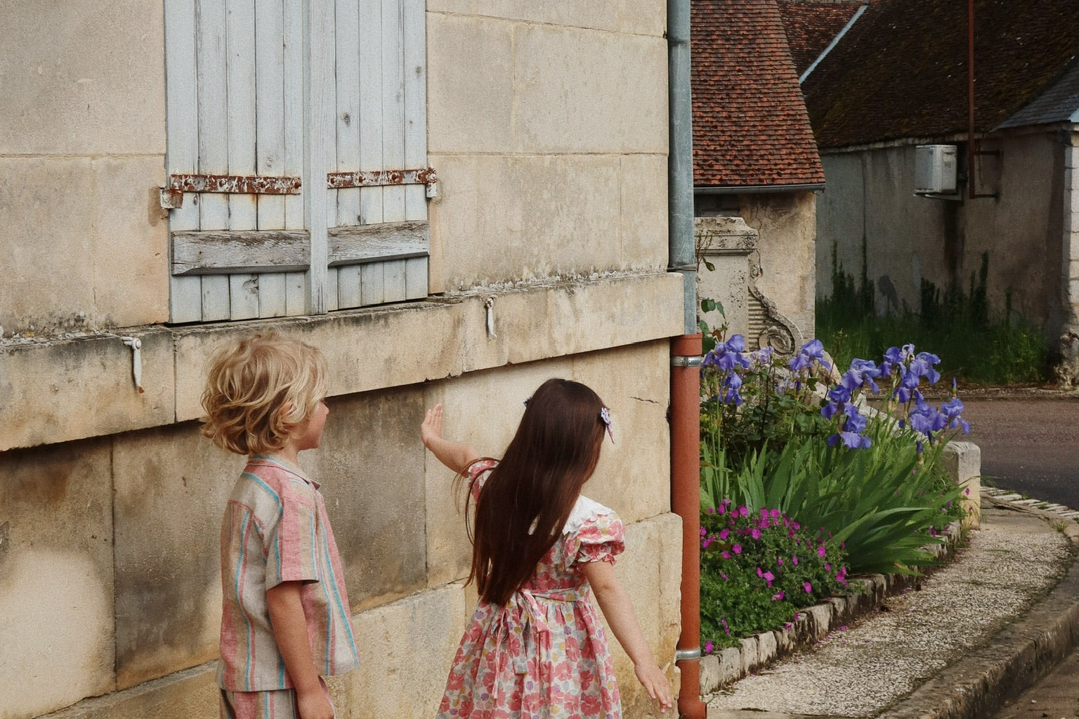 Konges Sløjd A/S WOVEN SHORT SLEEVE SHIRTS stan stripe