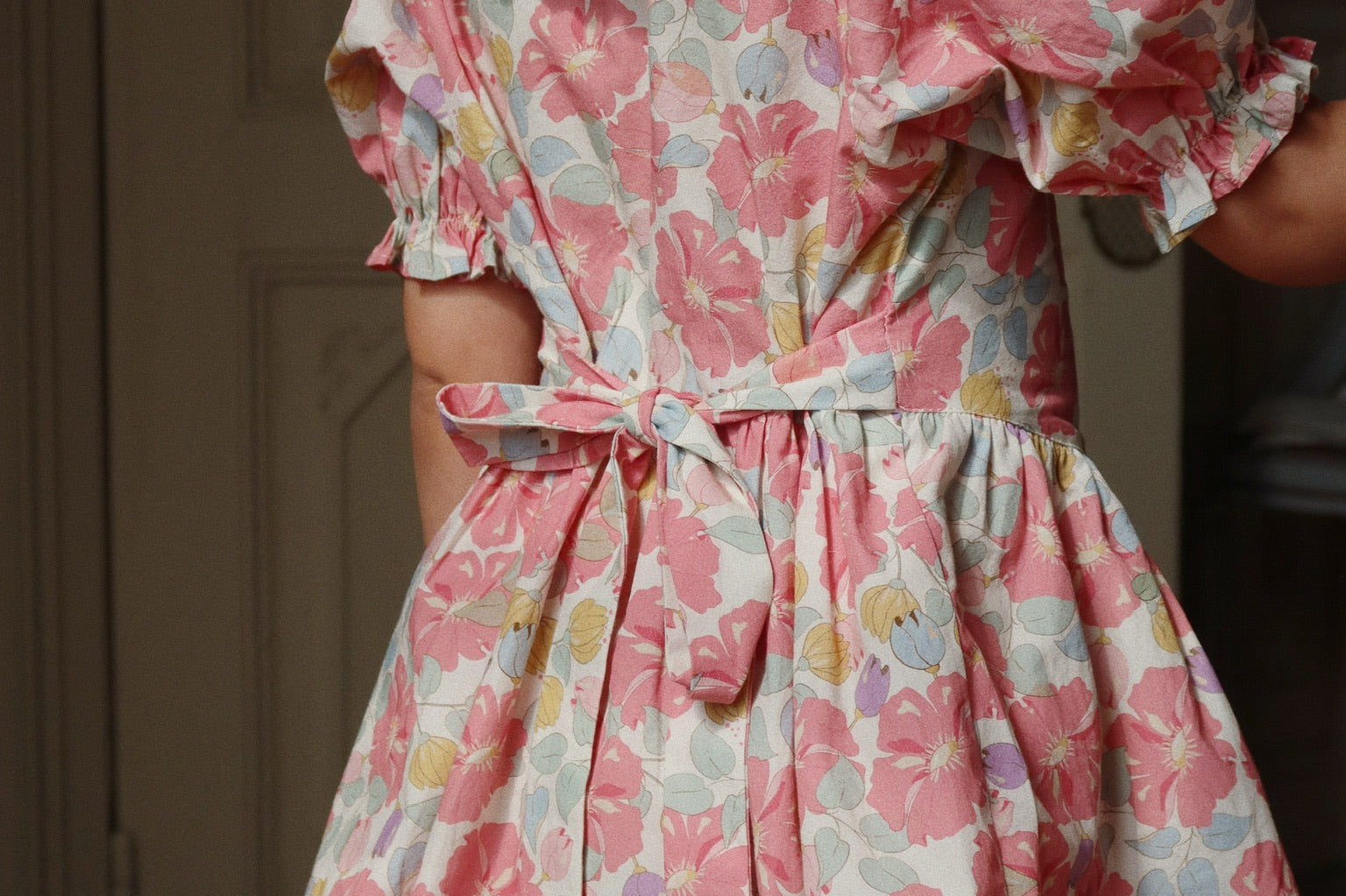 Konges Sløjd A/S WOVEN SHORT SLEEVE SHIRTS fleur anglaise