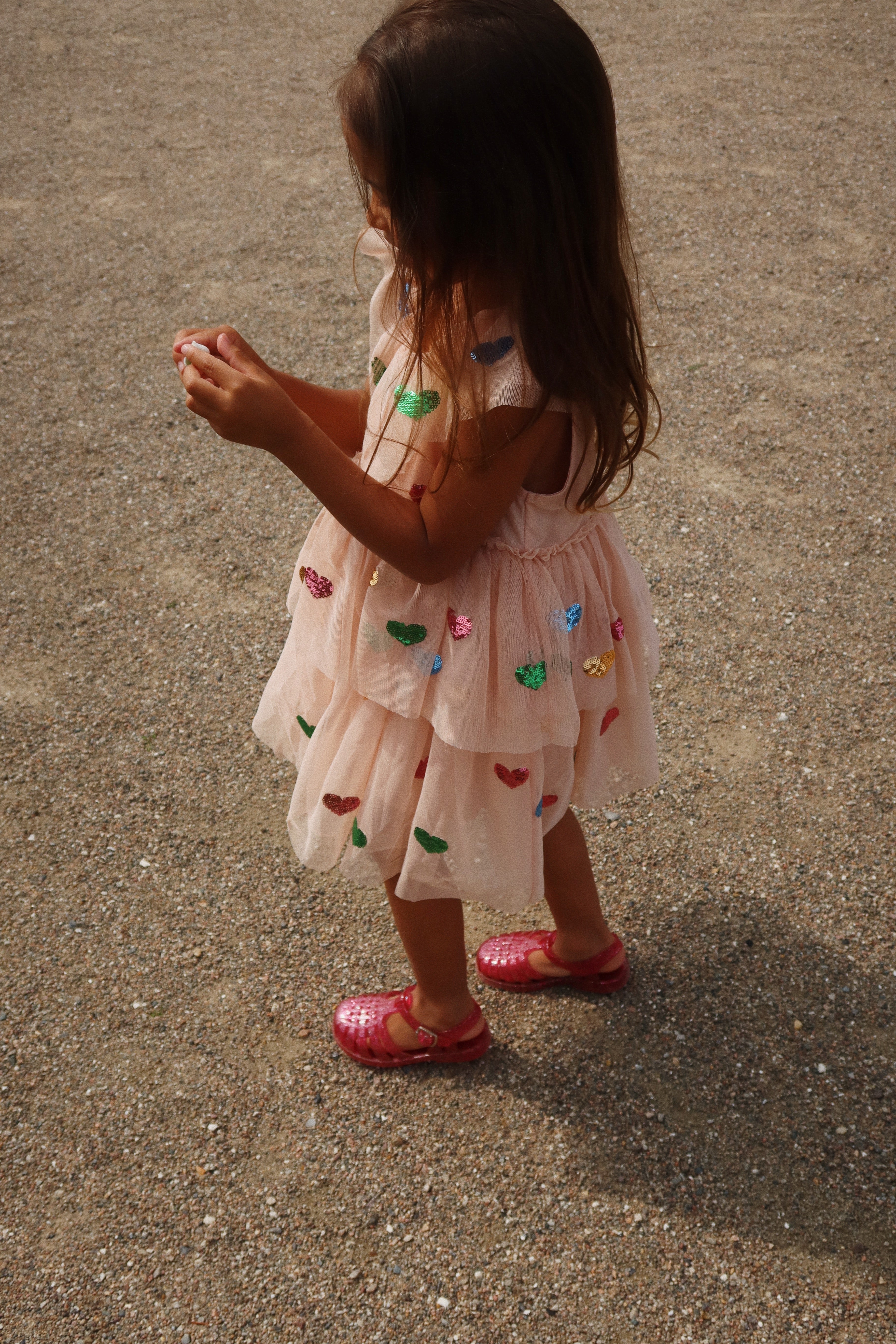 YVONNE FAIRY DRESS - coeur sequins – Konges Sløjd®