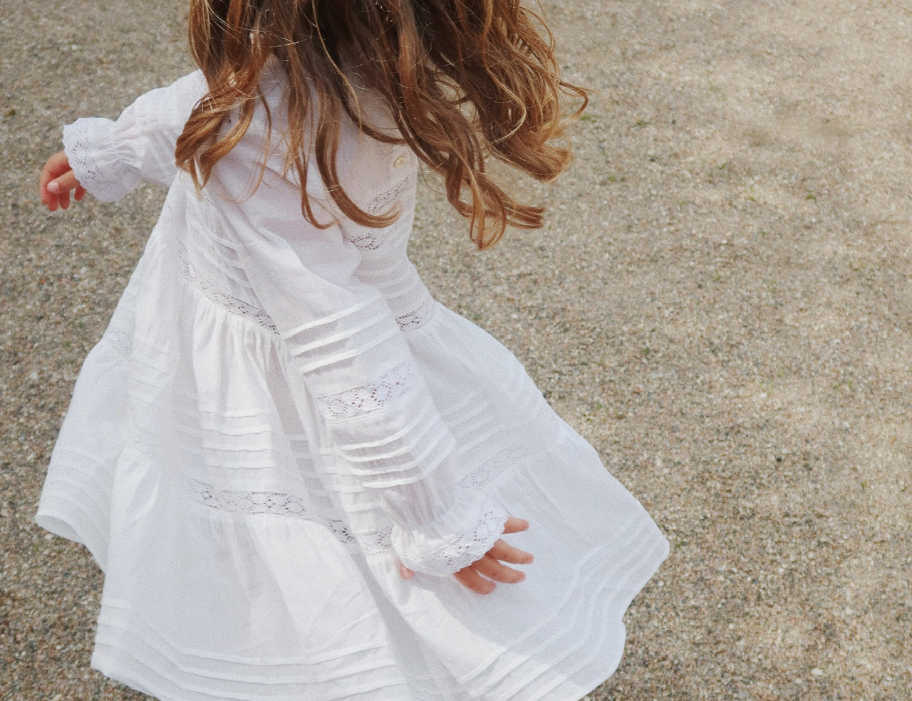 Konges Sløjd A/S WOVEN DRESSES optic white