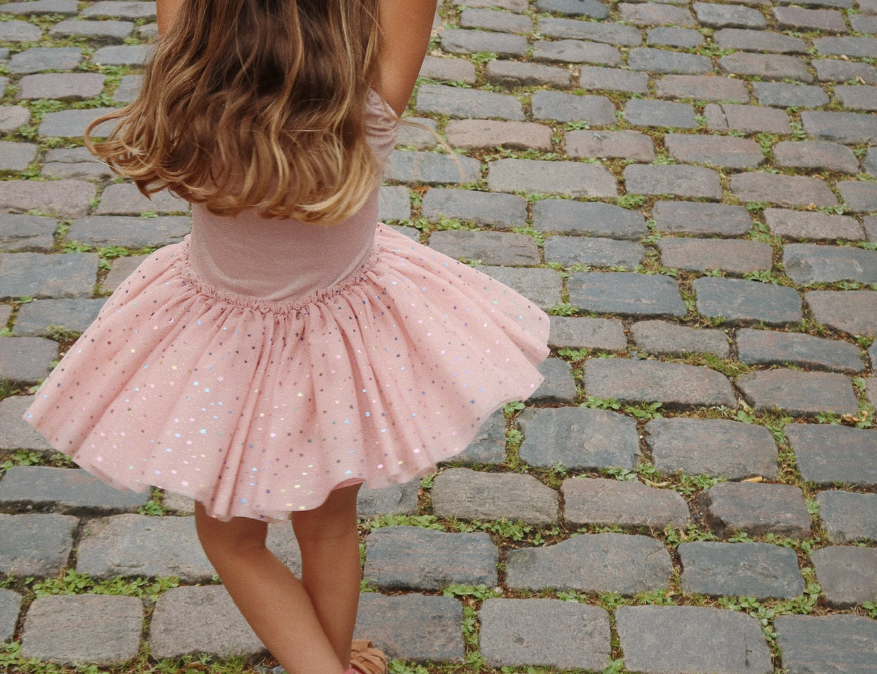 Konges Sløjd A/S WOVEN DRESSES fairy etoile holographic pink