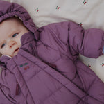 Konges Sløjd A/S PADDED ONESIES hortensia