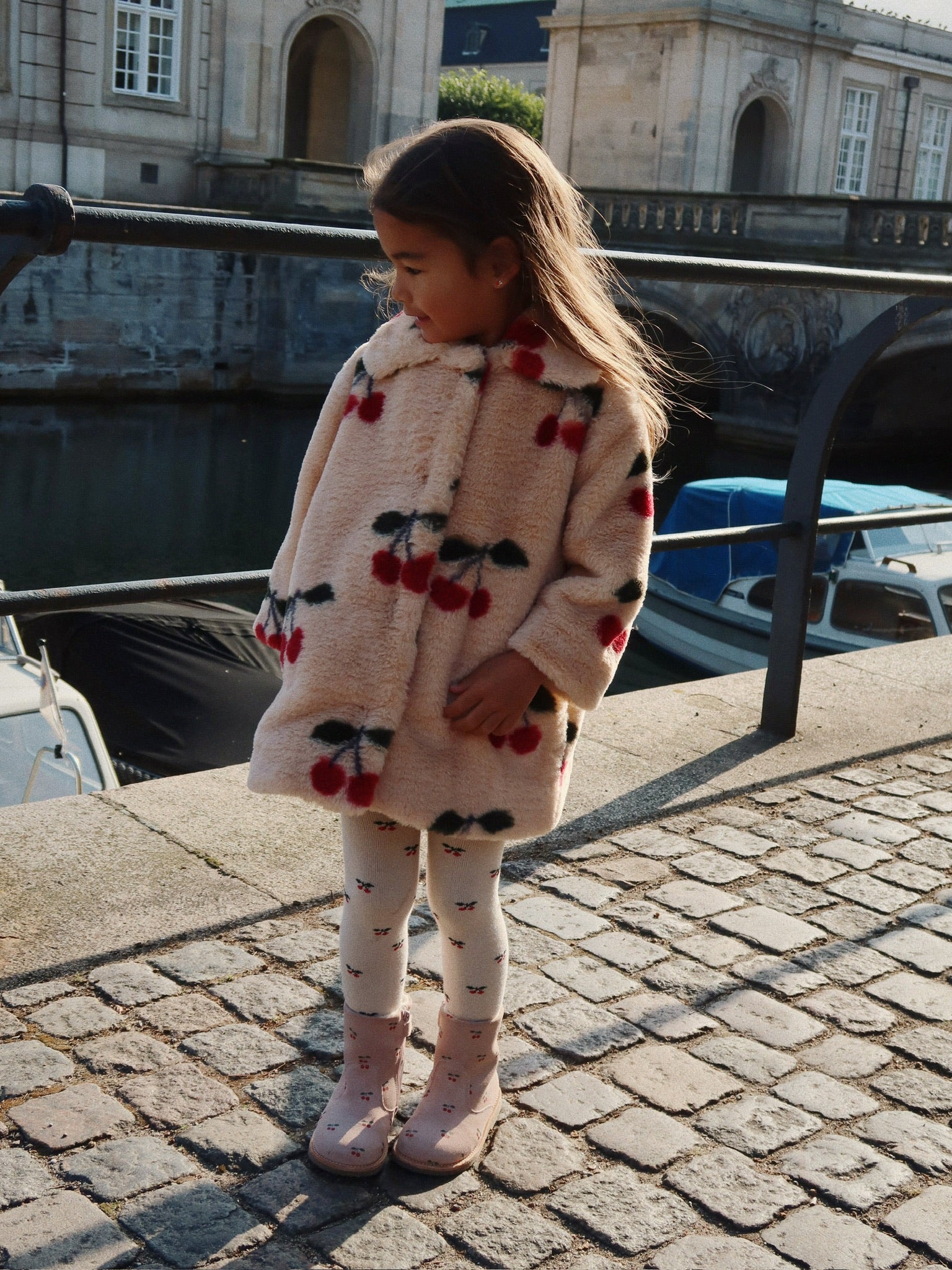 Fuzzie Coat - Ma Grande Cerise – Konges Sløjd®