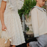 Konges Sløjd A/S WOVEN DRESSES eggnog