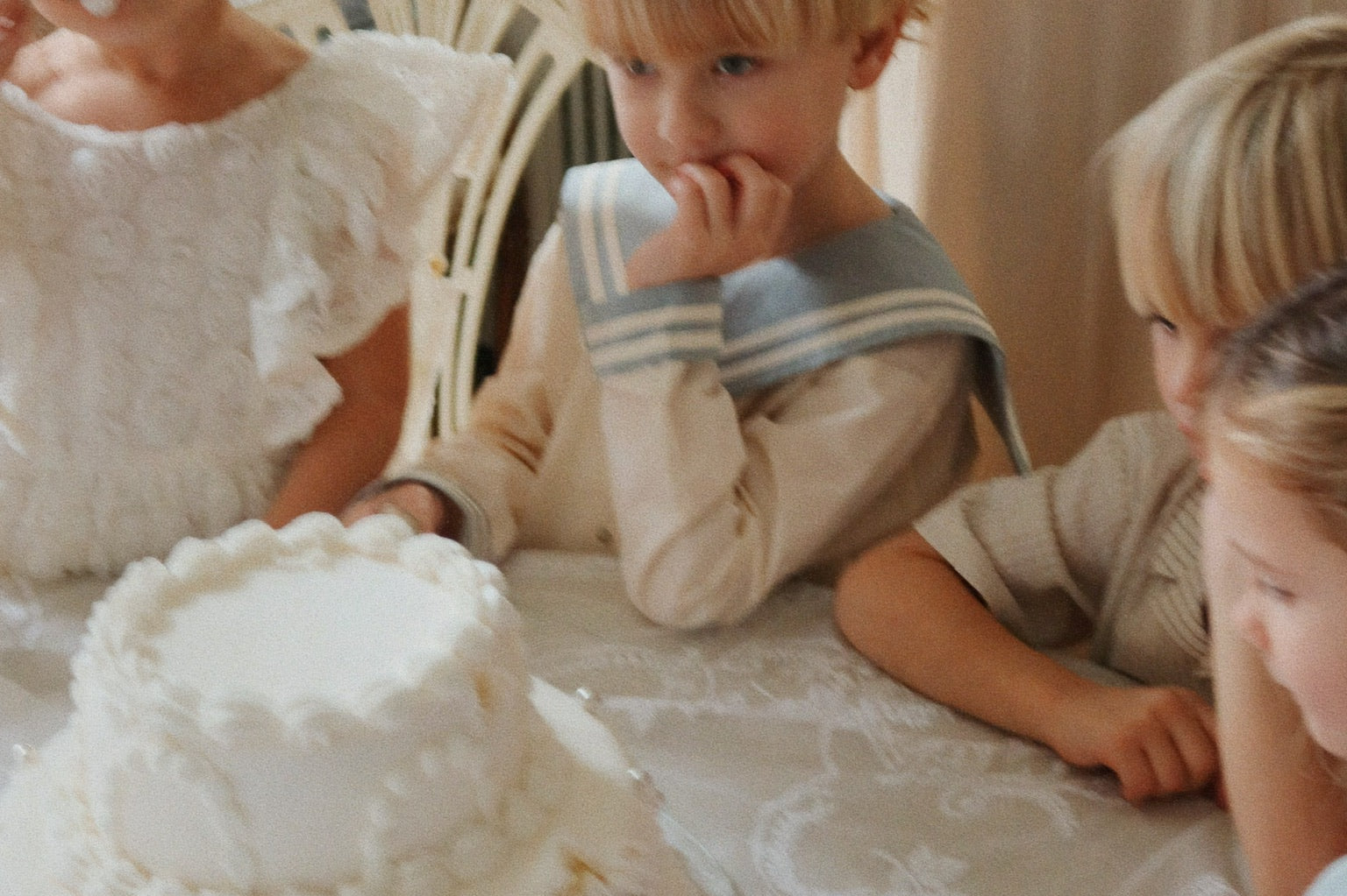 Konges Sløjd A/S WOVEN DRESSES eggnog