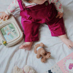 Konges Sløjd A/S WOVEN ROMPERS & JUMPSUITS sangria