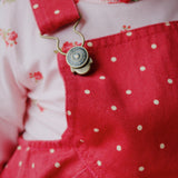 Konges Sløjd A/S WOVEN ROMPERS & JUMPSUITS strawberry dot