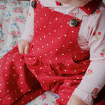 Konges Sløjd A/S WOVEN ROMPERS & JUMPSUITS strawberry dot