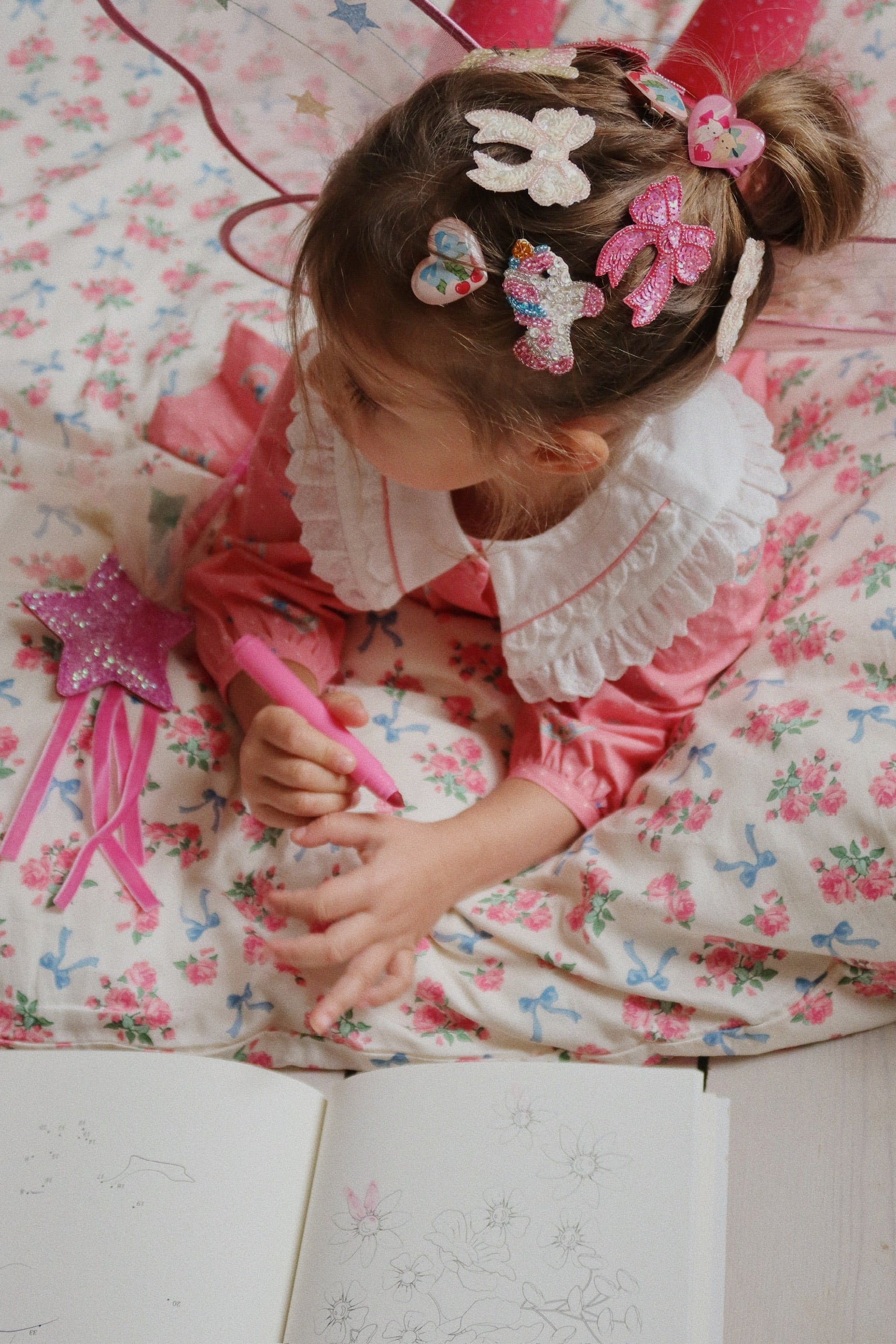 yuyu　 kongessloejd tullie dress TULLIE DRESS - rainbow glitter – kongessloejd.com