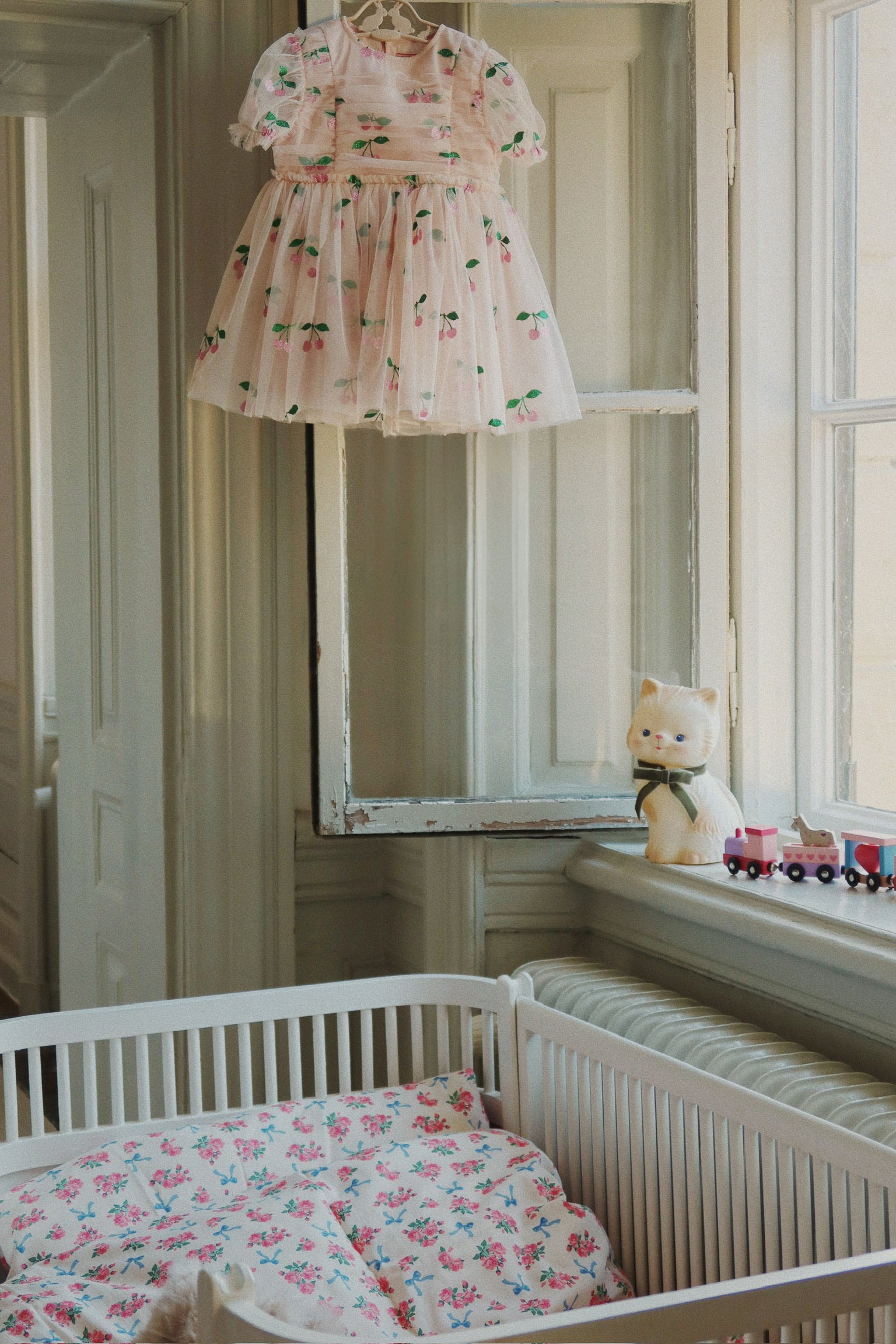 TULLIE DRESS - ma grande cerise pink glitter – Konges Sløjd®