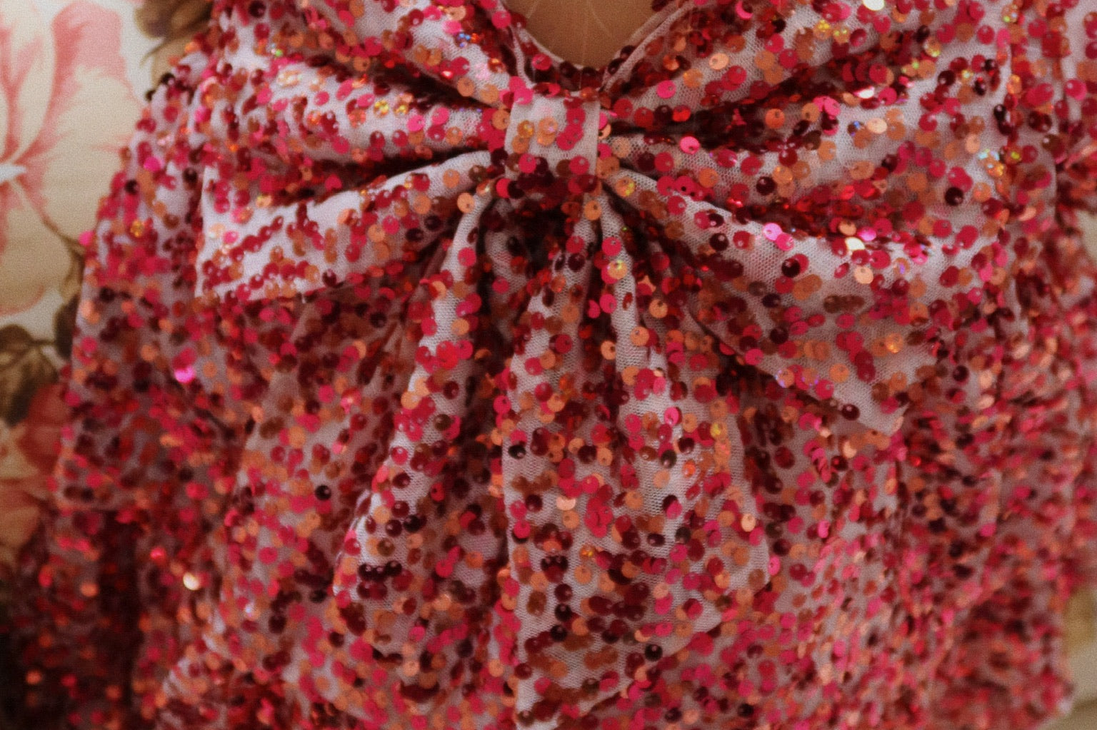 lilia sequin bow dress Layla Red Sequin Bow Dress, XXL