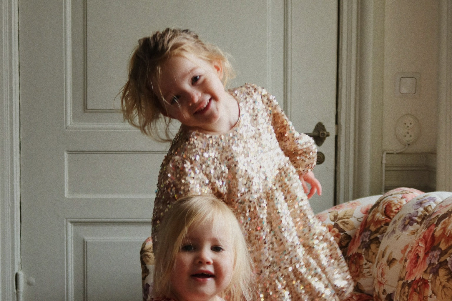 konges slojd sequin dress Girls Dresses | Lila Sequins- Pink
