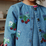 Konges Sløjd A/S WOVEN JACKETS & VESTS amarena sequin