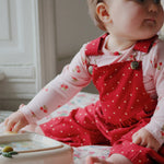 Konges Sløjd A/S WOVEN ROMPERS & JUMPSUITS strawberry dot