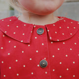 Konges Sløjd A/S WOVEN SHIRTS strawberry dot