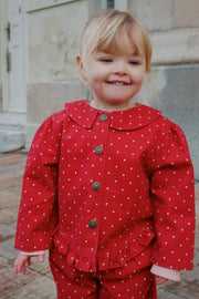 Konges Sløjd A/S WOVEN SHIRTS strawberry dot