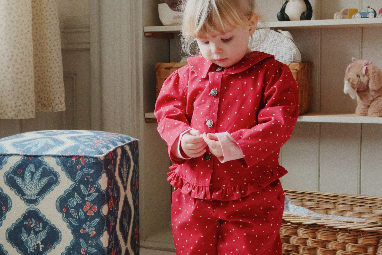 Konges Sløjd A/S WOVEN SHIRTS strawberry dot