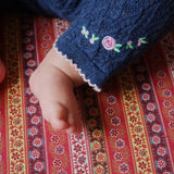 Konges Sløjd A/S KNITTED PANTS ensign blue