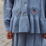 Konges Sløjd A/S KNITTED CARDIGANS country blue