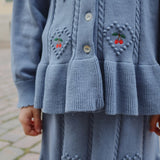 Konges Sløjd A/S KNITTED CARDIGANS country blue