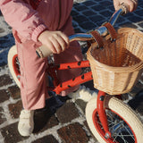 Konges Sløjd A/S WOVEN PANTS milk rouge stripe