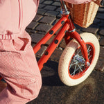 Konges Sløjd A/S WOVEN PANTS milk rouge stripe