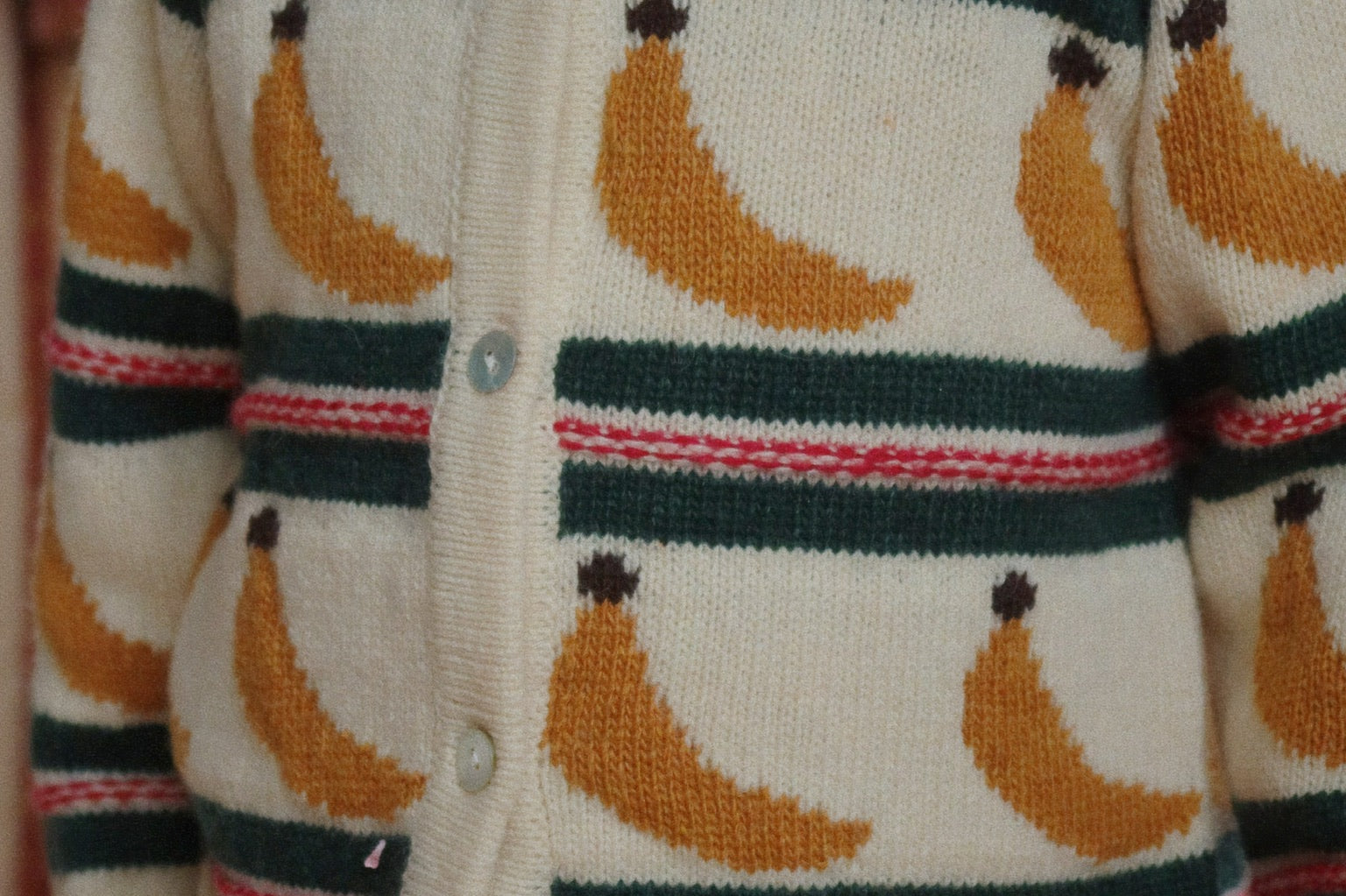 Konges Sløjd A/S WOVEN PANTS milk rouge stripe