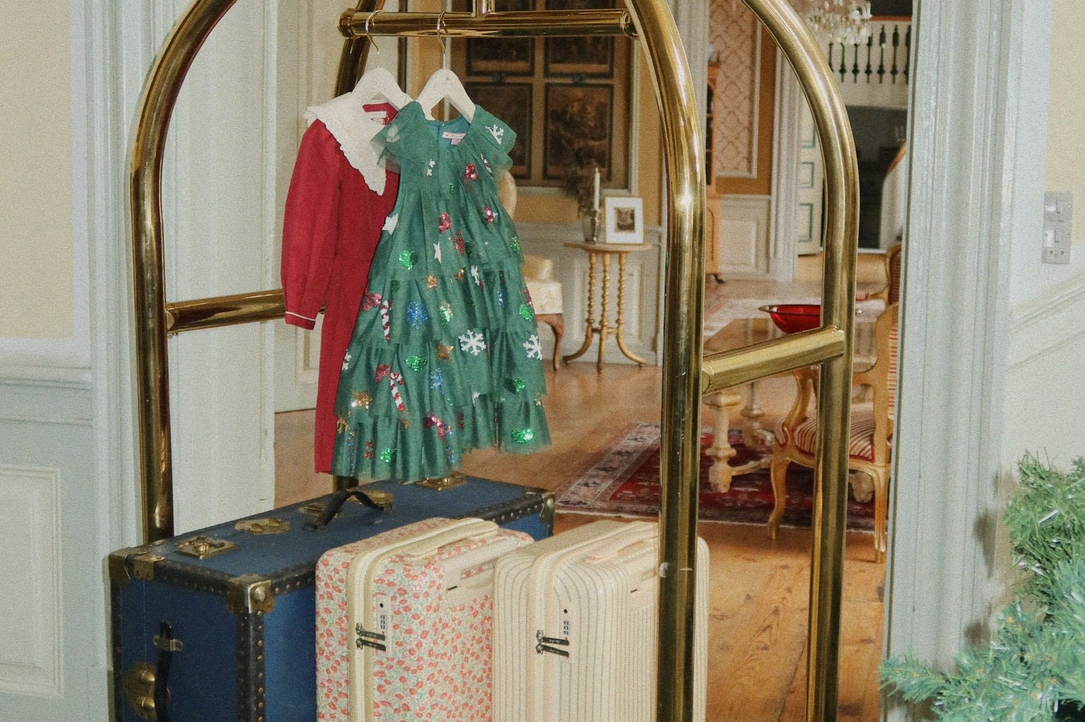 Konges Sløjd A/S WOVEN DRESSES red dahlia