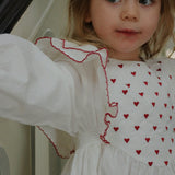 Konges Sløjd A/S WOVEN DRESSES pure white