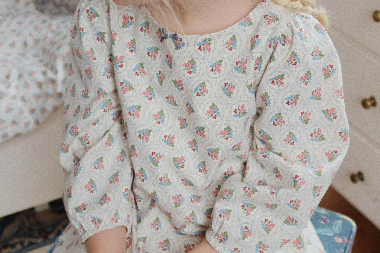 Konges Sløjd A/S JERSEY PANTS verona blues