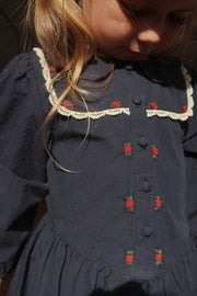 Konges Sløjd A/S WOVEN DRESSES dark navy