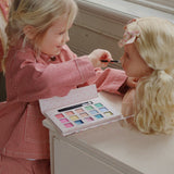 Konges Sløjd A/S WOVEN PANTS milk rouge stripe