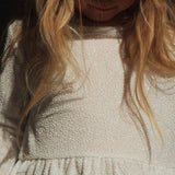 Konges Sløjd A/S JERSEY DRESSES white glitter