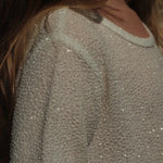 Konges Sløjd A/S JERSEY DRESSES white glitter
