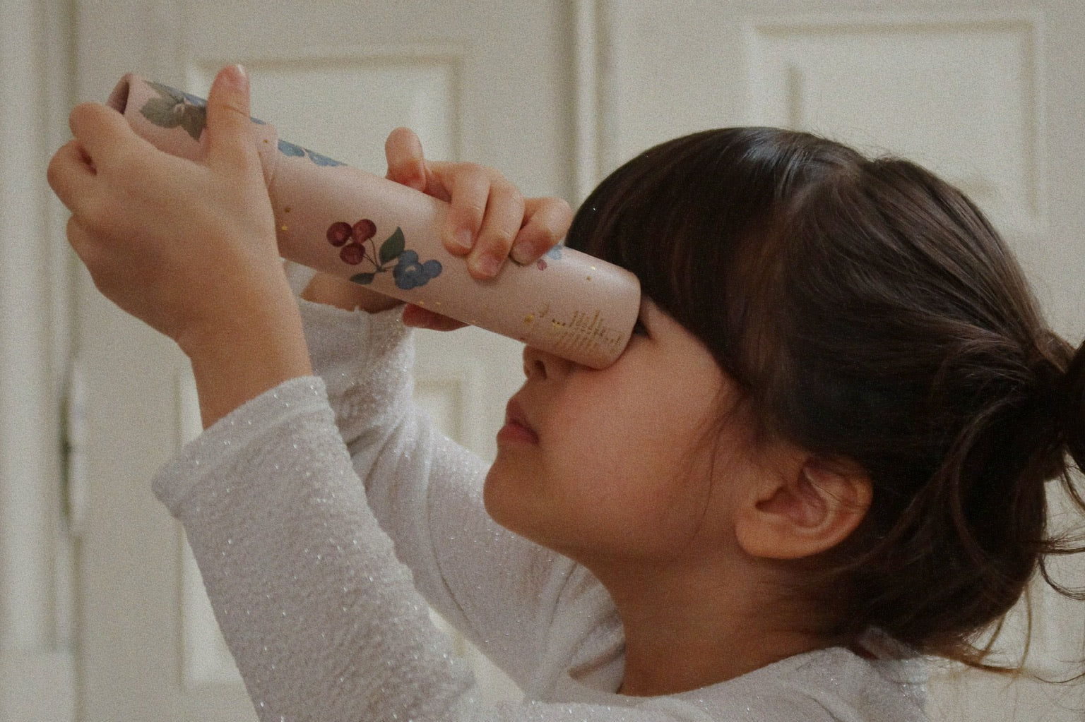 Konges Sløjd A/S JERSEY DRESSES white glitter