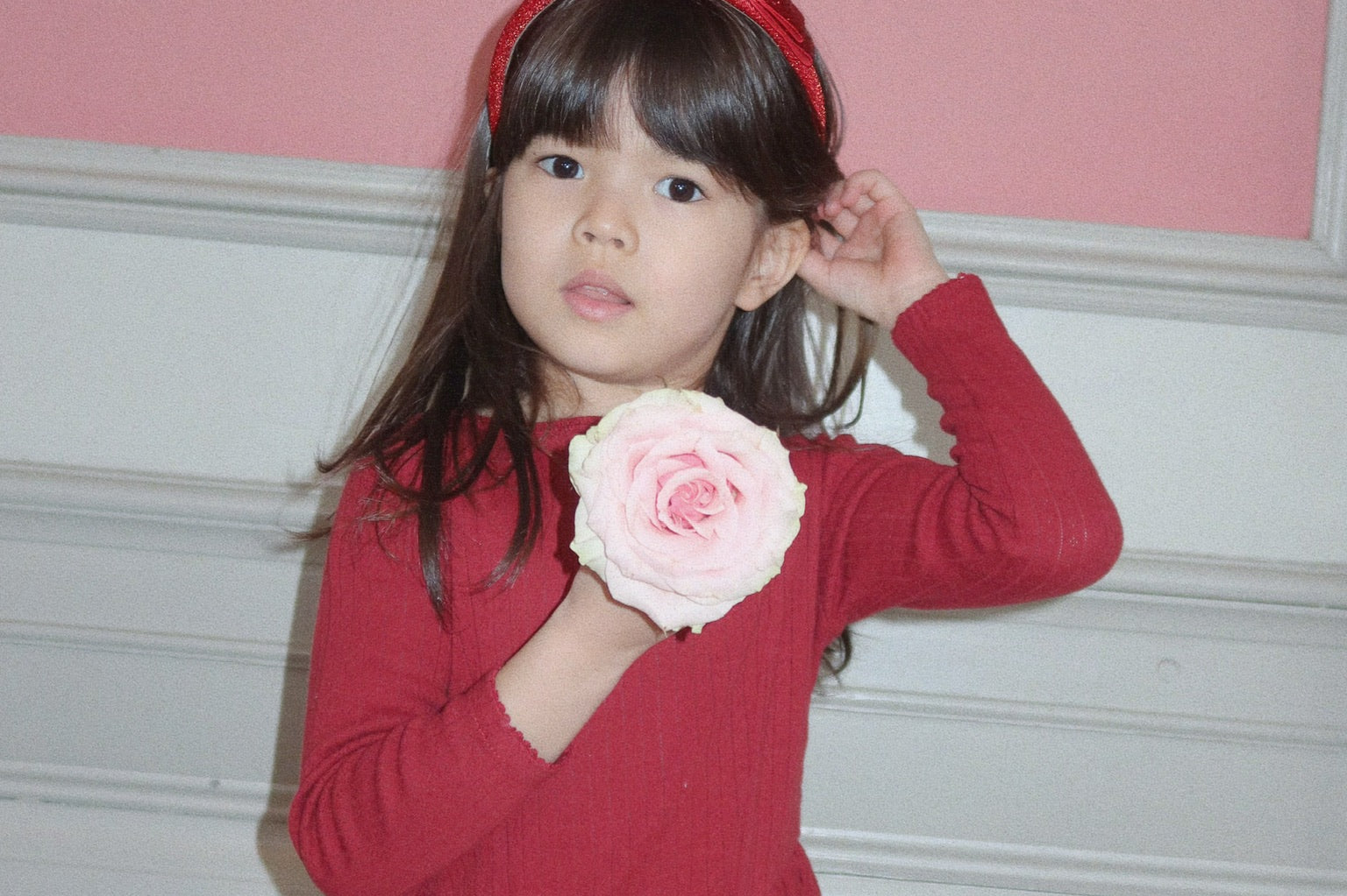 Konges Sløjd A/S JERSEY DRESSES red dahlia