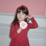 Konges Sløjd A/S JERSEY DRESSES red dahlia