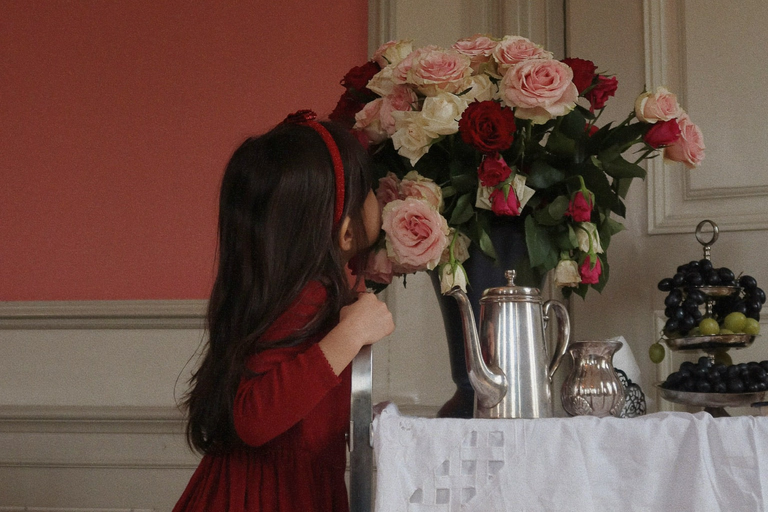 Konges Sløjd A/S JERSEY DRESSES red dahlia