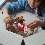 Konges Sløjd A/S TEDDY BEARS green check