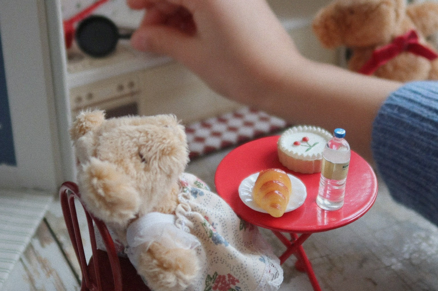 Konges Sløjd A/S TEDDY BEARS green check