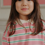 Konges Sløjd A/S JERSEY BLOUSES blush bound stripe