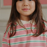 Konges Sløjd A/S JERSEY BLOUSES blush bound stripe