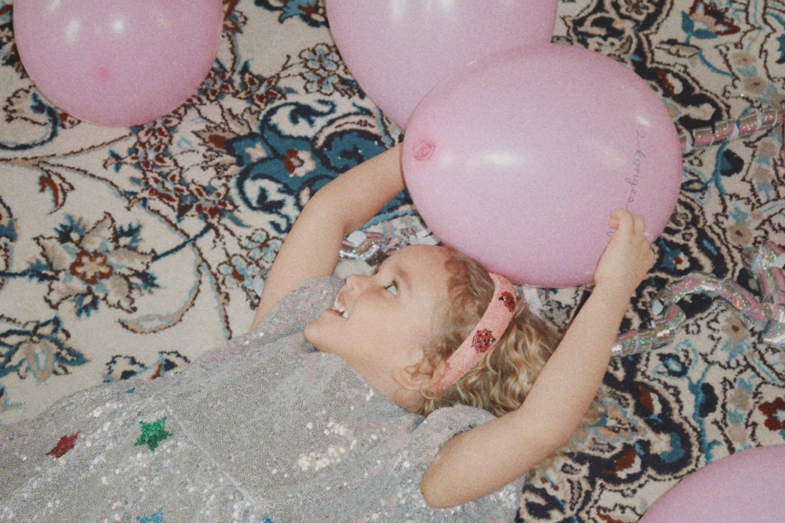 Konges Sløjd A/S WOVEN DRESSES star sequin silver