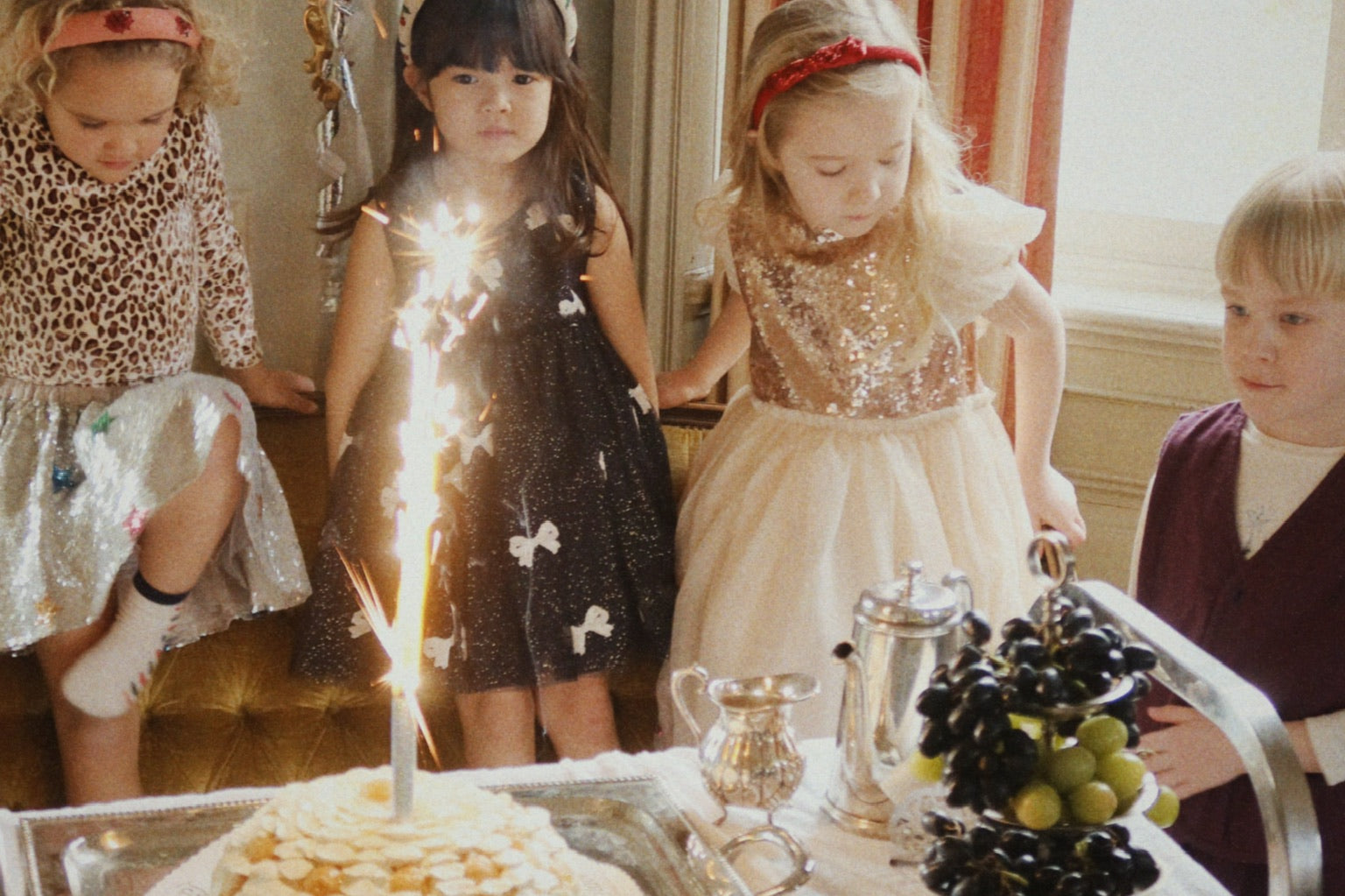 Konges Sløjd A/S WOVEN DRESSES bowie night sky sequin