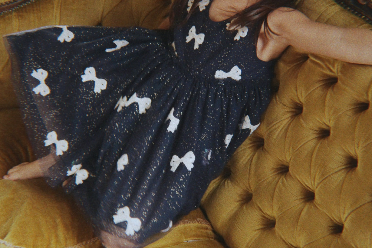 Konges Sløjd A/S WOVEN DRESSES bowie night sky sequin